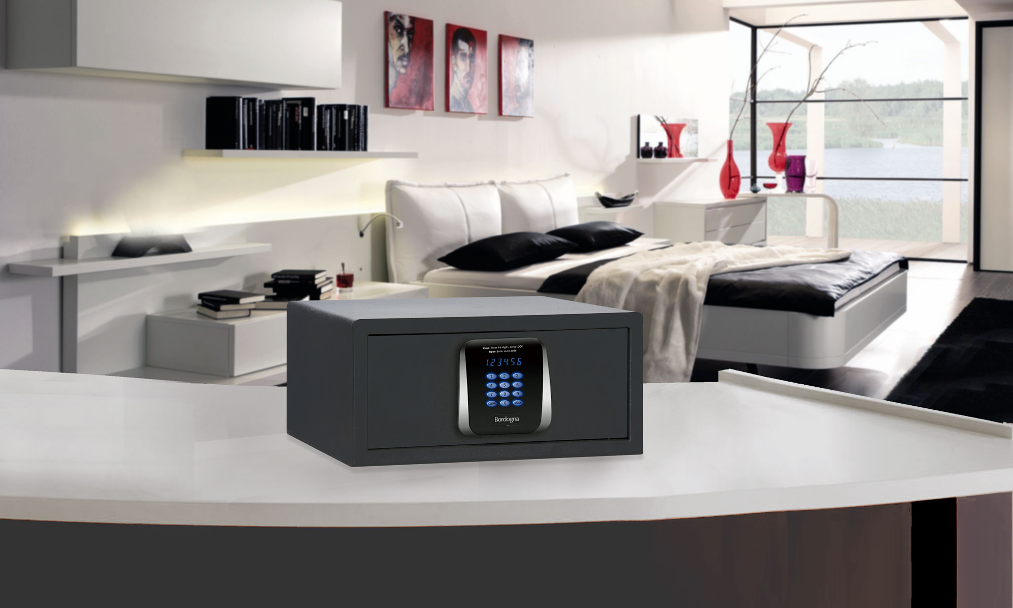 Casseforti a mobile da hotel Bordogna serie Suite