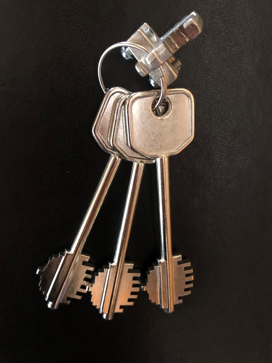 Blocchetto ricambio chiavi Dierre Mia/Atra